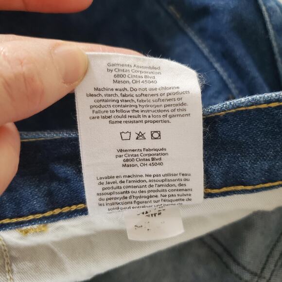 Carhartt FR Jeans Mens 40x30 Blue Flame Resistant Denim Work Pants Straight Leg - Picture 7 of 14